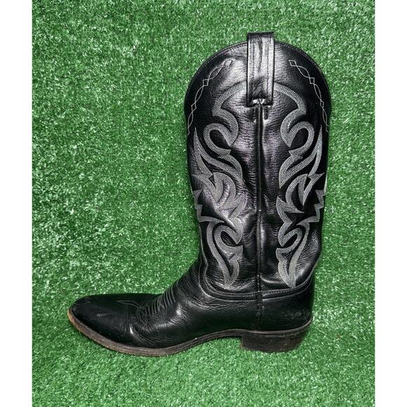 Dan Post Milwaukee Mens Size 10D Leather Cowboy Western Boots Handcrafted DP2110 - Picture 5 of 10